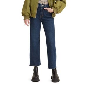 Levi’s High Waisted Cropped Flare Jeans
